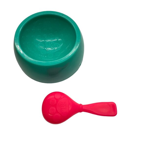 Cabbage Patch Kids Adoptimals Plush Puppy With Pink Bows Dog Bowl & Brush Talks - Picture 9 of 11